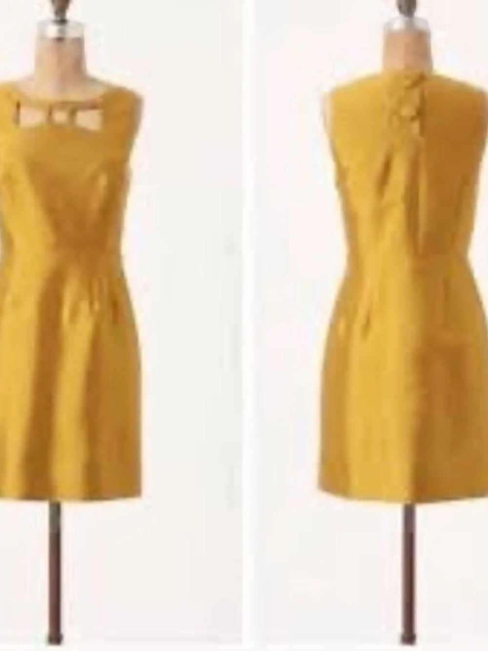 NWT Maeve Anthropologie Cutout Neck Mini Dress Sz. 6